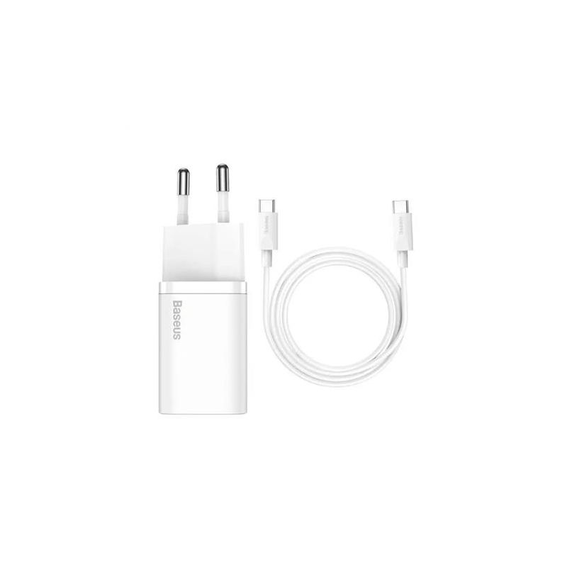 Baseus TZCCSUP-L02 White USB-C nabíječka 25W - 1