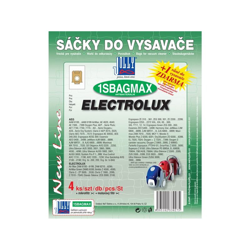 Jolly 1 SBAG MAX - Sáčky Do Vysavače - 1