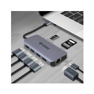 Yenkee YTC 081 - Multiport Hub USB-C 8v1 - 5