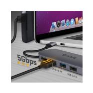 Yenkee YTC 081 - Multiport Hub USB-C 8v1 - 7