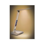 Solight LED stmívatelná stolní lampička s displejem, 7W, volba teploty světla, bílý lesk - WO43 - 10
