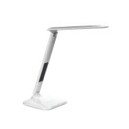 Solight LED stmívatelná stolní lampička s displejem, 7W, volba teploty světla, bílý lesk - WO43 - 12