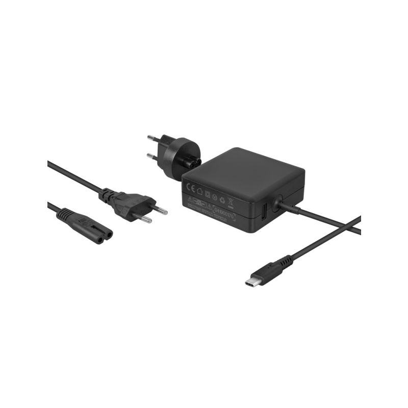 Avacom ADAC-FCA-65PD zdroj 5-20V USB-C 65W + USB-A - 1