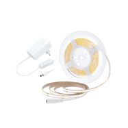 Solight LED COB pásek, sada s adaptérem, vypínač, 5m, 8W/m, 800lm/m, teplá bílá - WM59-WW - 1