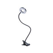 Solight LED stmívatelná stolní lampička s klipem, 300lm, nastavitelná teplota světla, USB - WO66-B - 1