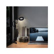 Solight LED stmívatelná stolní lampička s klipem, 300lm, nastavitelná teplota světla, USB - WO66-B - 3