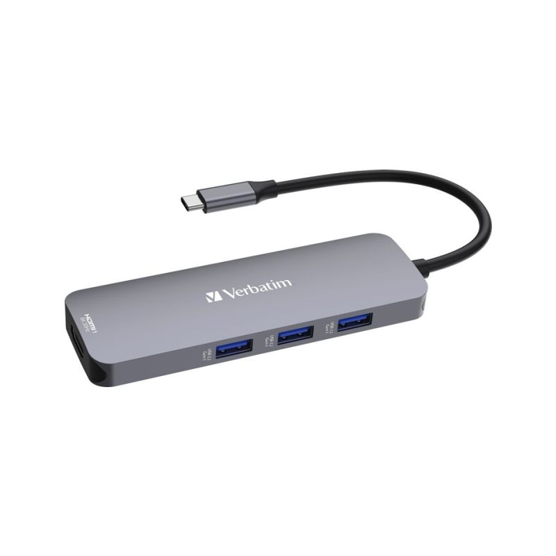 Verbatim 32151 CMH-08 USB-C Hub 8 Port - 1