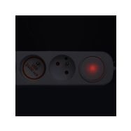 Solight prodlužovací přívod 5 zásuvek, USB A+C nabíječka 12W, 3m, 3 x 1mm2, bílý, vypínač - PP152USBC - 3