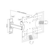 Stell SHO 4530 - držák na TV 23"- 42" - 9
